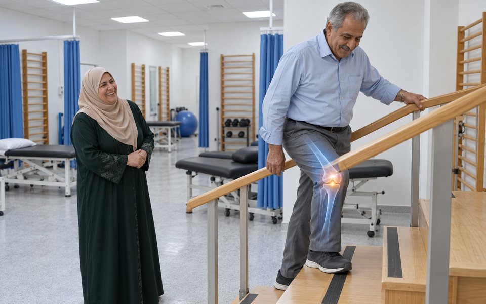 Knee, hip and shoulder care at Dar As Salama